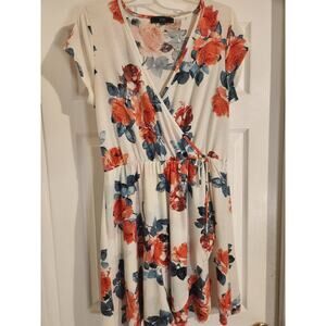 Vibe Womens Flora Dress 1X